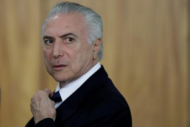 Brazil President Michel Temer at Planalto Palace in Brasilia. (Reuters) Brazil President Michel Temer at Planalto Palace in Brasilia. (Reuters)