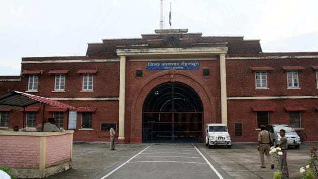 A view of Dehradun District Jail. (HT Photo) A view of Dehradun District Jail. (HT Photo)