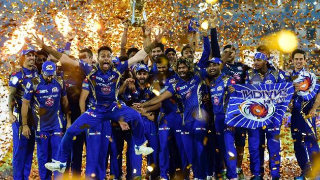 Mumbai Indians won the Indian Premier League title for the third time after beating Rising Pune Supergiant by one run.(PTI)