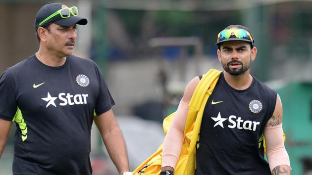 Ravi Shastri was earlier the team director of Virat Kohli-led Indian cricket team.(AFP)