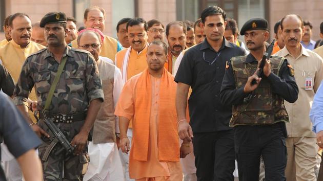 The Yogi government appears to be looking for directions to take the state further on the path of development. (Subhankar Chakraborty/HT PHOTO) The Yogi government appears to be looking for directions to take the state further on the path of development. (Subhankar Chakraborty/HT PHOTO)