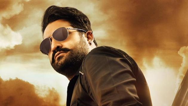 Jr NTR in the first look poster of Jai Lava Kusa. Jr NTR in the first look poster of Jai Lava Kusa.