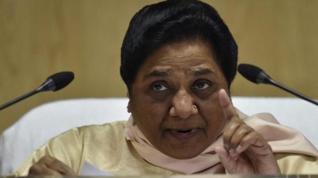 Yogi government is losing the confidence of people, says Mayawati.(HT Photo)