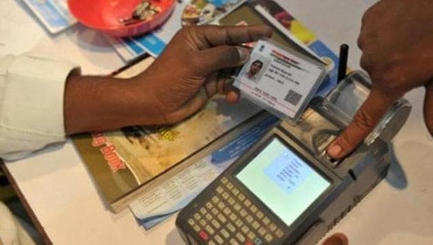 Aadhaar is mandatory for filing income tax returns.(AFP Photo) Aadhaar is mandatory for filing income tax returns.(AFP Photo)