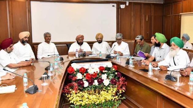 The chief minister added that his government will continue to pressure the Centre for implementation of the recommendations of the Swaminathan Commission.(HT Photo)