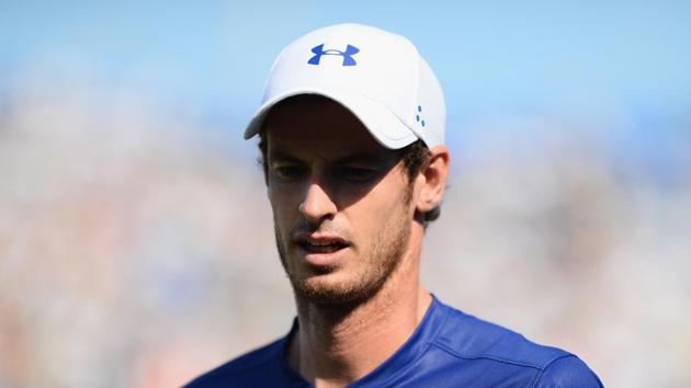 Andy Murray earlier withdrew from an exhibition match against Lucas Pouille on Tuesday with the same problem. (Getty Images for LTA) Andy Murray earlier withdrew from an exhibition match against Lucas Pouille on Tuesday with the same problem. (Getty Images for LTA)