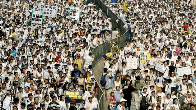 Chinese authorities and local officials insist Hong Kong’s semi-autonomous status is intact, but have railed against calls for self-determination or independence. (Bobby Yip / Reuters) Chinese authorities and local officials insist Hong Kong’s semi-autonomous status is intact, but have railed against calls for self-determination or independence. (Bobby Yip / Reuters)