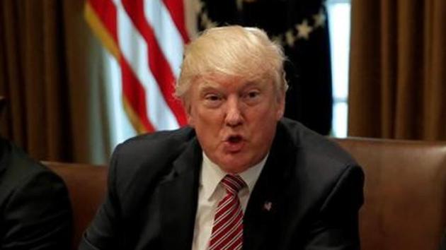 US President Donald Trump talks to the media at the White House in Washington, US, June 28, 2017. (Reuters) US President Donald Trump talks to the media at the White House in Washington, US, June 28, 2017. (Reuters)