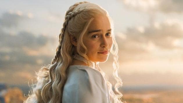 Emilia Clarke plays the popular television character Daenerys Targaryen in Game of Thrones. Emilia Clarke plays the popular television character Daenerys Targaryen in Game of Thrones.