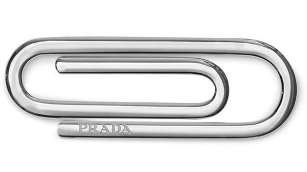 Prada comes out with a 'designer' paper clip for Rs 12,000! Twitter goes  crazy - Hindustan Times