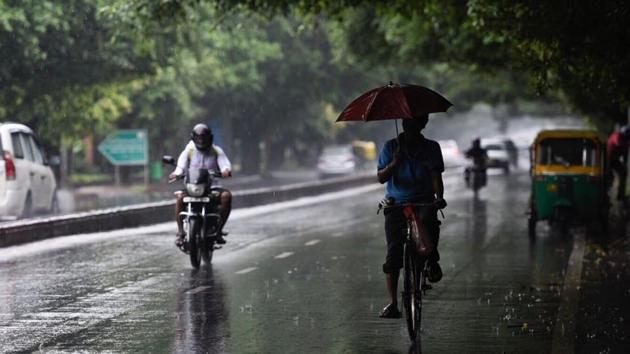Delhi has already received 191.1 mm rainfall in June this year causing the weather to stay pleasant.(Saumya Khandelwal/HT Photo) Delhi has already received 191.1 mm rainfall in June this year causing the weather to stay pleasant.(Saumya Khandelwal/HT Photo)