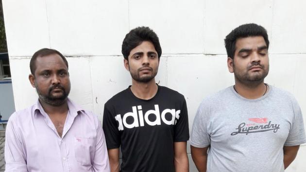 According to the police, Ankit of Etawah, Babbal of Ghaziabad and Vishal Rawat of Hathras were planning to kill two members of Sundar Bhati’s gang.