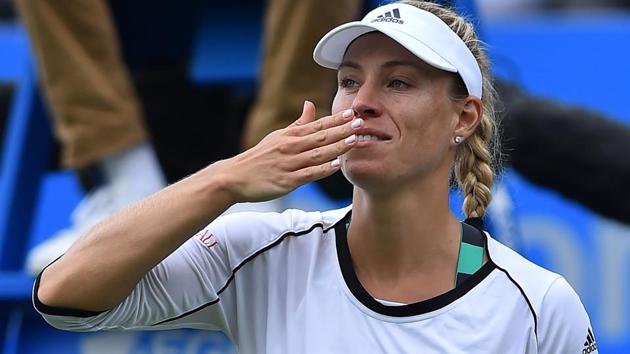 Angelique Kerber may face Svetlana Kuznetsova in the Wimbledon quarter-final. (AFP) Angelique Kerber may face Svetlana Kuznetsova in the Wimbledon quarter-final. (AFP)