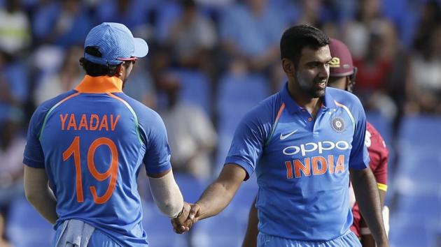 Ravichandran Ashwin was India’s best bowler, picking three wickets for 28 runs. (AP) Ravichandran Ashwin was India’s best bowler, picking three wickets for 28 runs. (AP)