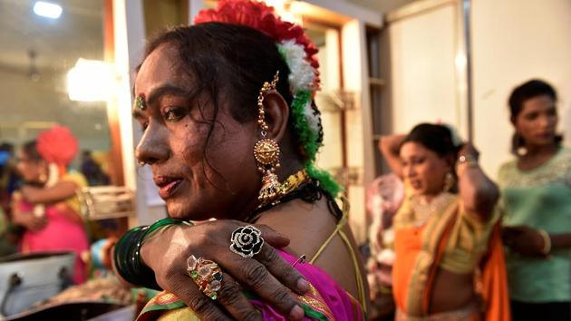 The members said they look forward to such events, as it not only helps them spread awareness and demand for equal rights for their community, but also gives them a chance to express themselves. (Anshuman Poyrekar/HT Photo) 