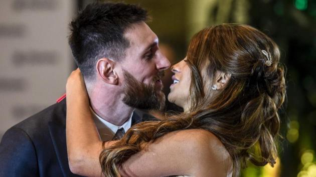 Stars turn out for Lionel Messi and Antonella Roccuzzo’s wedding in