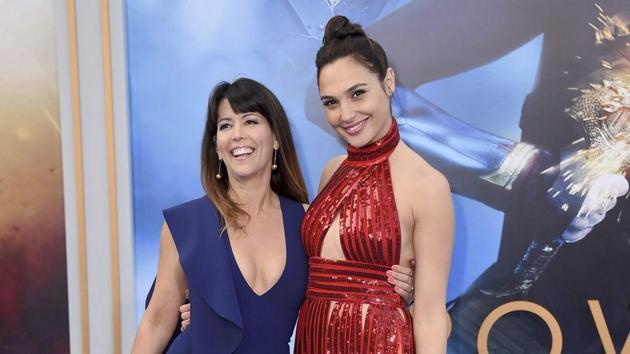 Patty Jenkins, left, and Gal Gadot arrive at the world premiere of Wonder Woman at the Pantages Theatre. (AP) Patty Jenkins, left, and Gal Gadot arrive at the world premiere of Wonder Woman at the Pantages Theatre. (AP)