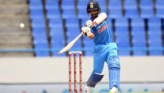 India opener Ajinkya Rahane scored 72 off 112 balls and gave his team a steady start. (AFP) India opener Ajinkya Rahane scored 72 off 112 balls and gave his team a steady start. (AFP)