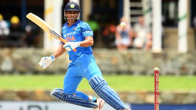 Former captain MS Dhoni was at his vintage self, scoring 78* off 79 balls. (AFP) Former captain MS Dhoni was at his vintage self, scoring 78* off 79 balls. (AFP)