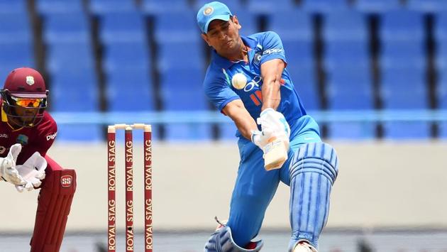 Dhoni’s innings included two sixes and four fours and was declared Man of the Match. (AFP) Dhoni’s innings included two sixes and four fours and was declared Man of the Match. (AFP)