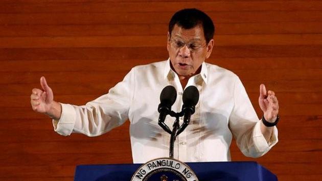 Duterte declared military rule across the region of Mindanao, home to about 20 million people, in late May to quell what he said was a fast-growing threat from the Islamic State (IS) group there. (Reuters File Photo) Duterte declared military rule across the region of Mindanao, home to about 20 million people, in late May to quell what he said was a fast-growing threat from the Islamic State (IS) group there. (Reuters File Photo)