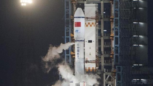 It said the satellite will operate on geosynchronous orbit and provide communications services over China’s territory -- boosting internet access and providing access to more television channels. (AFP File Photo) It said the satellite will operate on geosynchronous orbit and provide communications services over China’s territory -- boosting internet access and providing access to more television channels. (AFP File Photo)