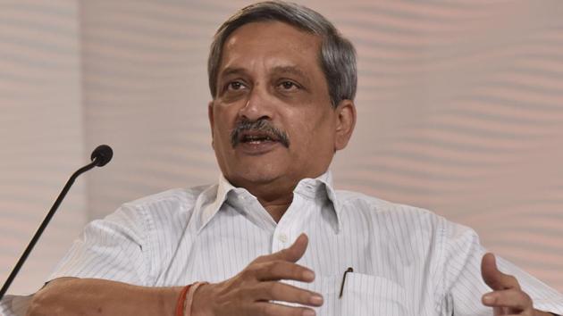 Goa Chief Minister Manohar Parrikar(HT File Photo)