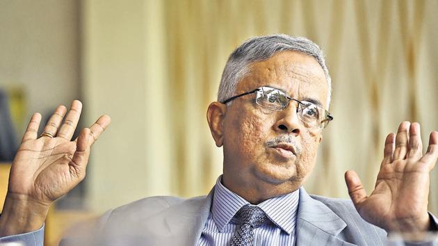 The police budget never exceeded Rs 8,000 crore till I was in service but the subsidy for sugarcane farmers was Rs 30,000 crore per year, says Jayant Umranikar (Pratham Gokhale/HT PHOTO) The police budget never exceeded Rs 8,000 crore till I was in service but the subsidy for sugarcane farmers was Rs 30,000 crore per year, says Jayant Umranikar (Pratham Gokhale/HT PHOTO)