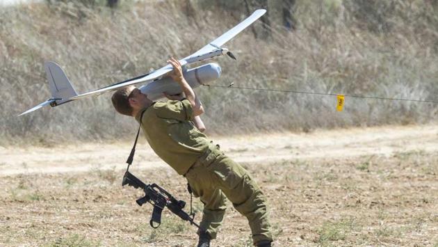 The first military use of unmanned aerial vehicles was by the Israeli military in the Yom Kippur War.(AFP File)