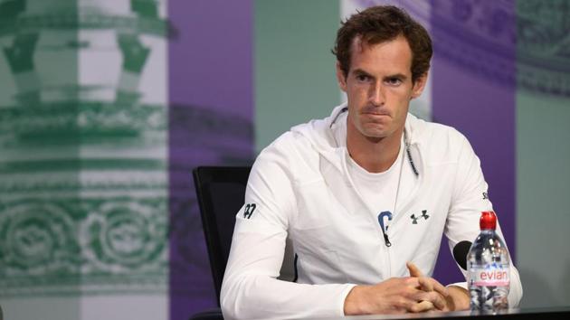 Andy Murray believes he will be able to get through the Wimbledon matches despite recently struggling with a hip injury.(AFP)