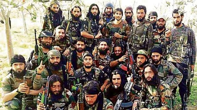 Several Kashmiri youth have announced their arrival into the militant fold through online posts just like Hizbul Mujahideen commander Burhan Wani had done before his death in July last year.(Facebook)