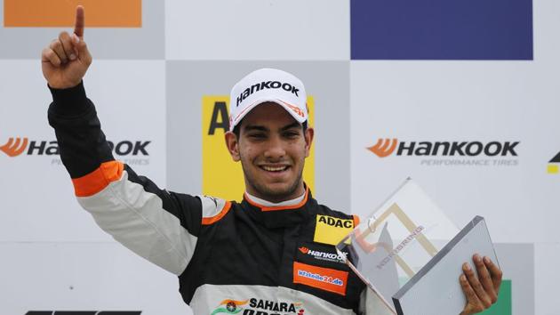 Jehan Daruvala became the first Indian on Sunday to win an FIA Formula 3 European Championship race.(HT Photo)