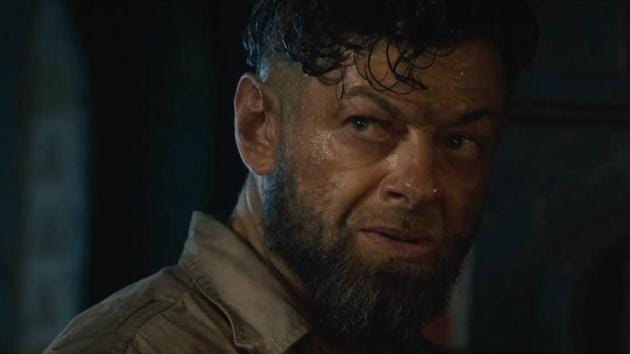 Andy Serkis in a still from Black Panther.