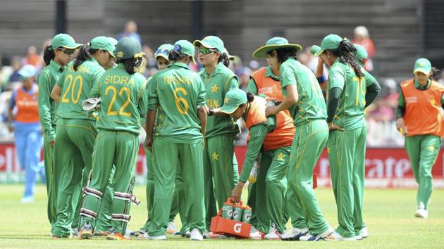 Pakistan bowlers were successful in making the Indian players bat cautiously. (AP)