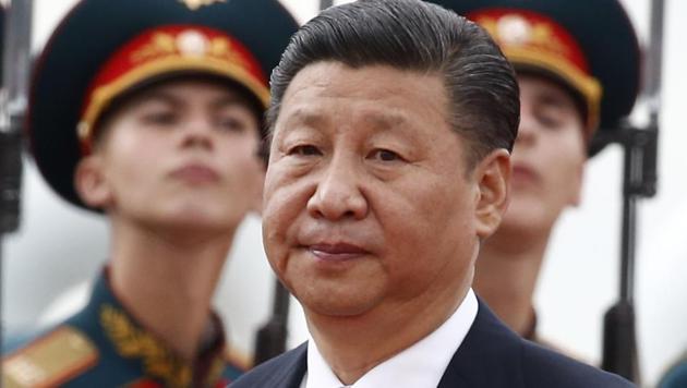 Chinese President Xi Jinping walks past Russian honour guards during a welcoming ceremony upon his arrival at Moscow's Vnukovo airport, Russia on July 3, 2017. (Reuters) Chinese President Xi Jinping walks past Russian honour guards during a welcoming ceremony upon his arrival at Moscow's Vnukovo airport, Russia on July 3, 2017. (Reuters)