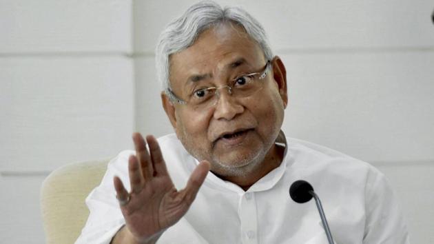 Bihar chief minister Nitish Kumar speaks to the press in Patna on Monday. (PTI Photo) Bihar chief minister Nitish Kumar speaks to the press in Patna on Monday. (PTI Photo)