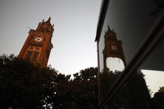 Yashwantrao Chavan Maharashtra Open University digitally assesses 36 lakh answer sheets — almost twice the number of papers MU assesses in a semester.(Pratik Chorge/HT Photo)