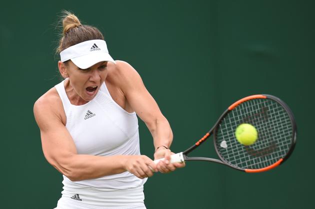 Simona Halep got past Marina Erakovic 6-4, 6-1 in their Round 1 fixture. (AFP)
