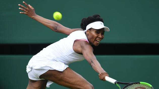Venus Williams saw off Elise Mertens 7-6(9), 6-4 to book a second round berth in the tournament. (AFP)