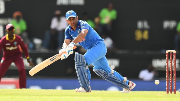 India's MS Dhoni (54 off 114 balls) played a fighting knock but it was not enough. (AFP) India's MS Dhoni (54 off 114 balls) played a fighting knock but it was not enough. (AFP)
