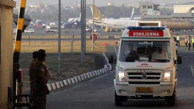 The procedure of calling for an ambulance is similar to booking Ola or Uber cabs. (REPRESENTATIONAL FILE PIC) The procedure of calling for an ambulance is similar to booking Ola or Uber cabs. (REPRESENTATIONAL FILE PIC)