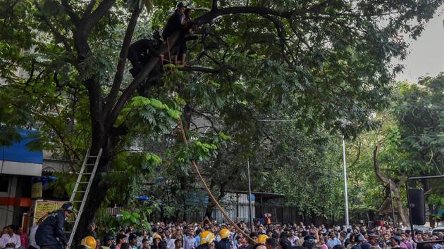 All efforts seem to be in vain. (Kunal Patil/HT Photo)