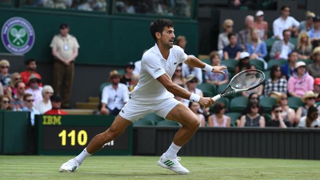 Novak Djokovic also got a bye into the next round when his opponent Martin Klizan was forced to retire with an injury. (AFP)