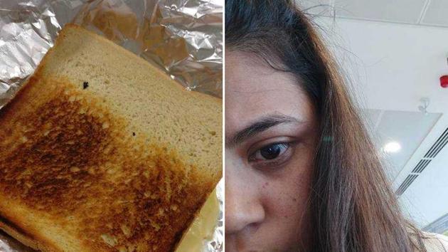 Khushbu Kaushal said she was allowed to buy food and water seven hours after she reached Georgia.