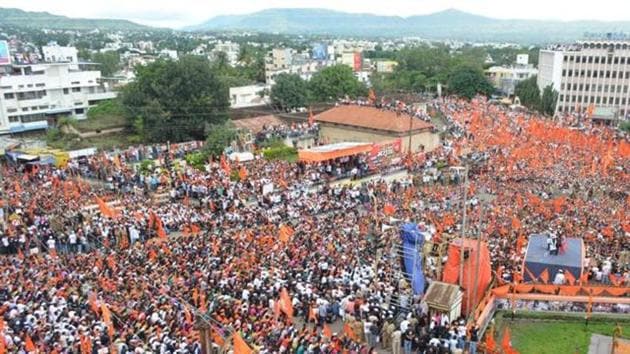 The Kopardi rape and murder case had triggered Maratha community protests across the state.(HT FILE)