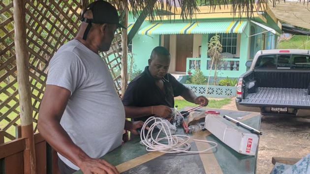 Bolt senior going through his daily chores near his home. (Ht Photo) 