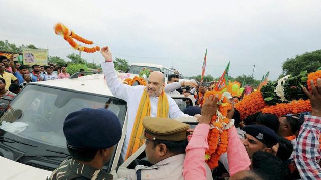 The fight over the sports event is the latest in the acrimony between the BJD and the BJP. Incidentally, BJP president Amit Shah is in the midst of a three-day tour to the state. (PTI) The fight over the sports event is the latest in the acrimony between the BJD and the BJP. Incidentally, BJP president Amit Shah is in the midst of a three-day tour to the state. (PTI)