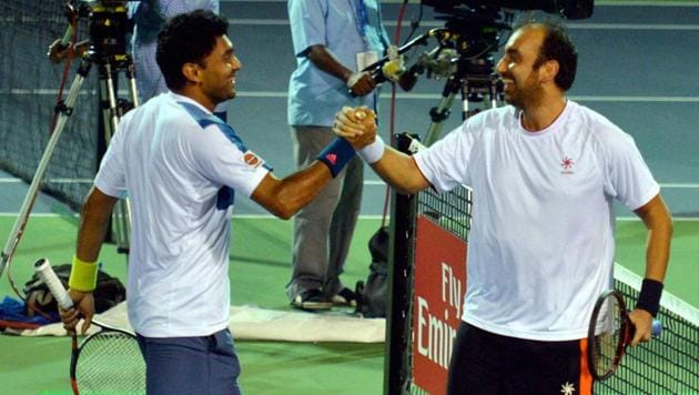 India's Purav Raja and Divij Sharan have entered the second round of the Wimbledon.(PTI)