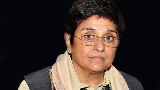 Kiran Bedi (HT File Photo) Kiran Bedi (HT File Photo)