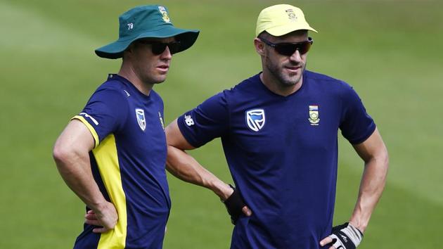 South Africa's AB de Villiers and Faf du Plessis (R) will skip the first Test against England. (Reuters) South Africa's AB de Villiers and Faf du Plessis (R) will skip the first Test against England. (Reuters)